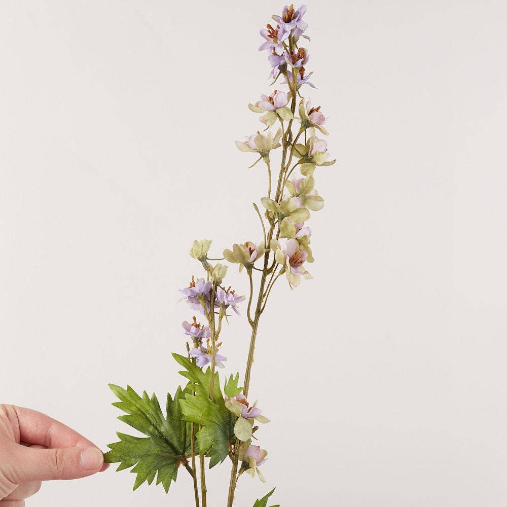 Factory Direct Craft - 30" Artificial Lilac Flower Stem - Choose Color  - Purple