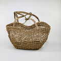 GreenWave - Woven Wicker Shoulder Bag in Seagrass Market