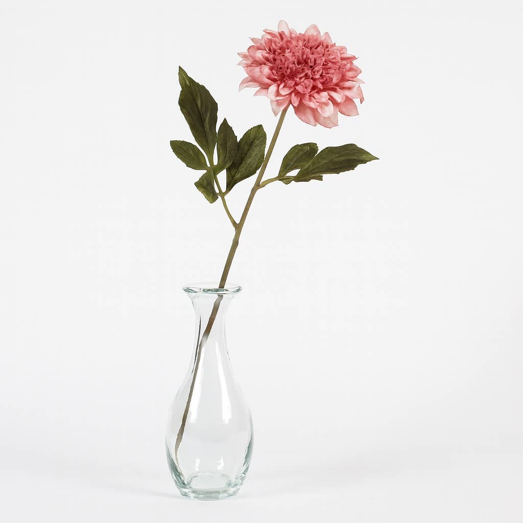 Factory Direct Craft - 28" Pink Dahlia Artificial Flower Stem