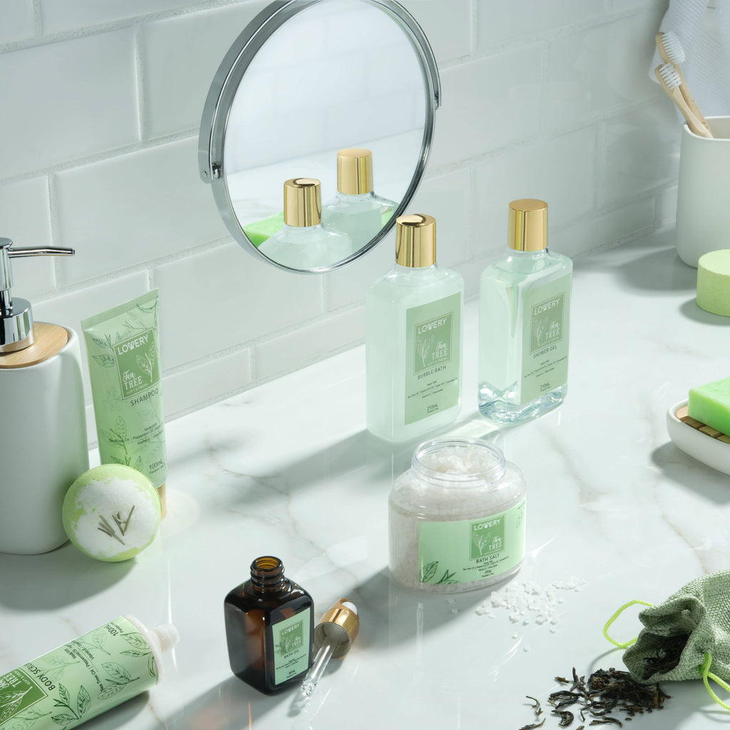 Lovery - Tea Tree Bath & Body Set - Luxury Aromatherapy Home Spa Set