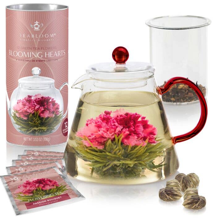 Teabloom - Teabloom Heart-shaped Flowering Teas – 12 Assorted Varieties