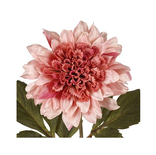 Factory Direct Craft - 28" Pink Dahlia Artificial Flower Stem