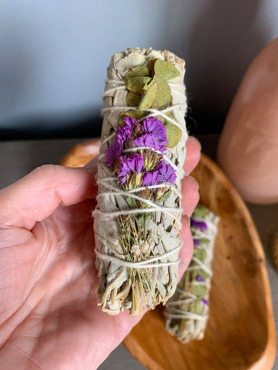 Sacred Sunday - 'PROTECTION' Smudge Stick [White Sage + Eucalyptus]