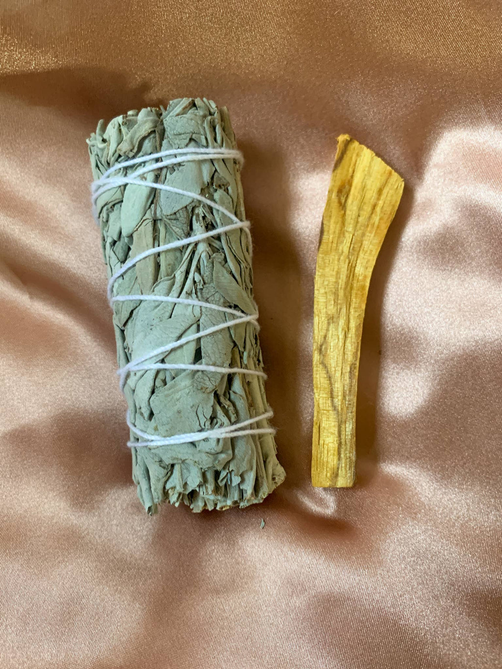 Sacred Sunday - 'GOOD VIBES' Smudge Duo [White Sage + Palo Santo]
