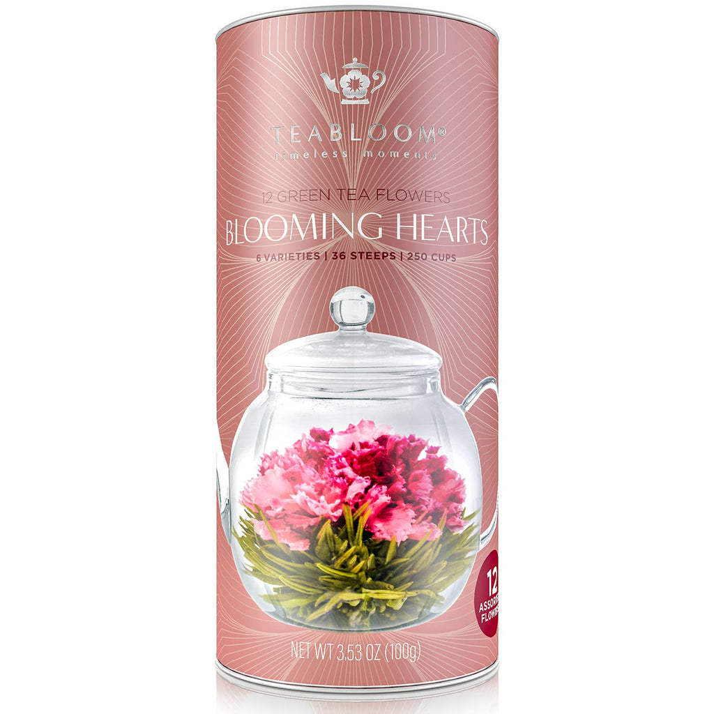 Teabloom - Teabloom Heart-shaped Flowering Teas – 12 Assorted Varieties
